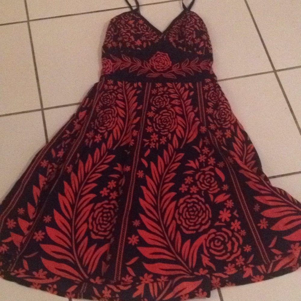 Ethnic print dress